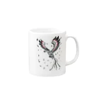 理央っだっつの。のPhoenix Red Mug :right side of the handle