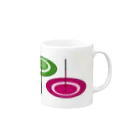 GraphicersのJapanese Parasol Mug :right side of the handle