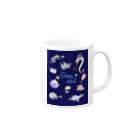 ぺんぎん丸の潜って探そうDEEP SEA Mug :right side of the handle