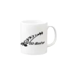 WAZAYAのエギング専用～EGI-Master～イカ爆釣祈願 Mug :right side of the handle