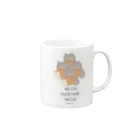 vagの食パンむさぼりブリショ「無茶」 Mug :right side of the handle