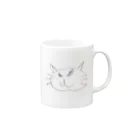 nyanCHiBi shopのどら社長 Mug :right side of the handle