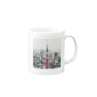 猿猫堂のTECHNOPOLIS_TOKIO Mug :right side of the handle