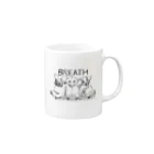 GARANのマスク・フレンズ Mug :right side of the handle