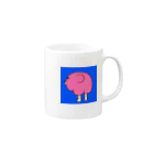 しりくま商店のおしりくまマグカップ Mug :right side of the handle