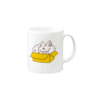 きんのにぼしデザインのおやすみにぼしちゃん Mug :right side of the handle