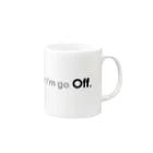 The タナカの「Good Off」シリーズ Mug :right side of the handle