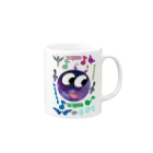 ୨୧ばる୨୧😈ヒカル様にどハマり中ψのおにまるくん③ マグカップ Mug :right side of the handle