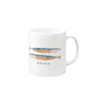 のぐちさきの-SANMA- Mug :right side of the handle