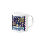 酒本ハイネのcuteXmas Mug :right side of the handle