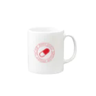 Otaku shopのskate Anti sick health first club Mug :right side of the handle