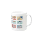 Mmmmのおはよう Mug :right side of the handle