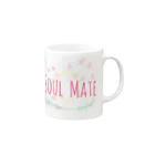 なちゅらるの脳内部屋のSOUL MATE Mug :right side of the handle