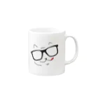 Yo-daのおみせのフリねこくん Mug :right side of the handle