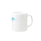 あかるいみらいけんきゅうじょのうちゅうをまとったひと Mug :right side of the handle