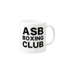 ASB boxingclub SHOPのASB BOXING CLUBのオリジナルアイテム マグカップの取っ手の右面