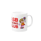 ASB boxingclub SHOPのASB BOXING CLUBのオリジナルアイテム！ マグカップの取っ手の右面