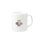 -minaco-のマッカロン Mug :right side of the handle