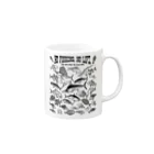 猫と釣り人のSaltwater fish_3K Mug :right side of the handle