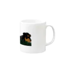 まちゃの子犬のぶーちゃん Mug :right side of the handle