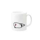 Mochioのもちおくん Mug :right side of the handle