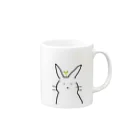 やつめしょっぷのうさぎさん Mug :right side of the handle