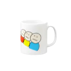 ぴやんすじぇーむずショップの無言兄弟マグカップ Mug :right side of the handle