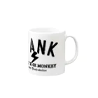 ハラシバキ商店のワンク Mug :right side of the handle