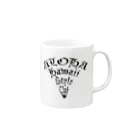 ハワイスタイルクラブのAloha Popper （両面プリント） Mug :right side of the handle