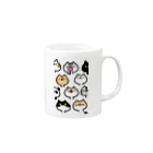 110Factoryのねこ時々パンダ Mug :right side of the handle