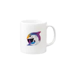 JAWS SONIC & MIDNIGHT JAWS 2020 グッズ販売のJAWS SONIC & MIDNIGHT JAWS 2020 ダブルロゴ Mug :right side of the handle