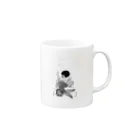 あおい ようの人魚の読み聞かせ Mug :right side of the handle