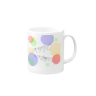 yzzのオタクで　何が悪い Mug :right side of the handle