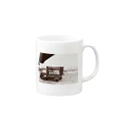 oshimuraの移動販売車！ Mug :right side of the handle