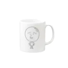 生きてるZのガムおじさん Mug :right side of the handle