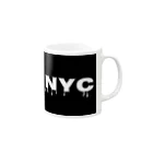 AMINOR (エーマイナー)のNYC melting Mug :right side of the handle