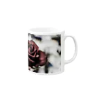 シークヮーサー魔球のいろあざやかな死(薔薇) Mug :right side of the handle