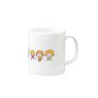 yuko.のおんなのこたち Mug :right side of the handle