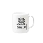 CoolerのCasual life マグカップの取っ手の右面