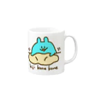 aya_usaのきじこねこねうさぎさん Mug :right side of the handle