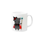 ほぼ動物園のねこの魔法使い Mug :right side of the handle