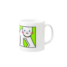 自信課長！の猫用口 Mug :right side of the handle