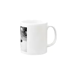 Kumibarcalow_のオーロラのよる Mug :right side of the handle