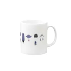 A S H I M のおみ足 Mug :right side of the handle