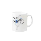 SprayDressのリボンクール女子 Mug :right side of the handle