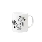 HER AND MARSHMALLOWのすきなこと Mug :right side of the handle