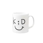 山口県タベスタグラムの仲良し家族。【kid】 Mug :right side of the handle