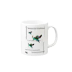 Tropics RAの「夏以降も、カブトムシ」【tropics RA】 Mug :right side of the handle