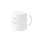 pink_cloudsのくも Mug :right side of the handle