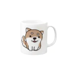 pon pokoの柴犬 Mug :right side of the handle